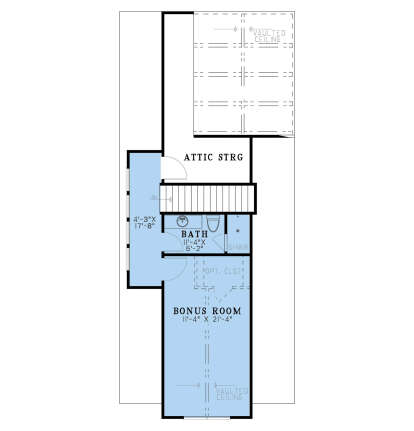 Bonus Room for House Plan #8318-00449