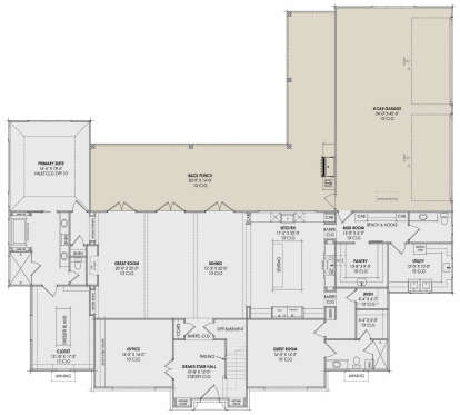 Main Floor  for House Plan #7983-00176