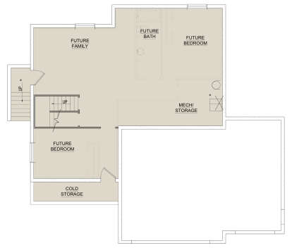 Basement  for House Plan #8768-00171