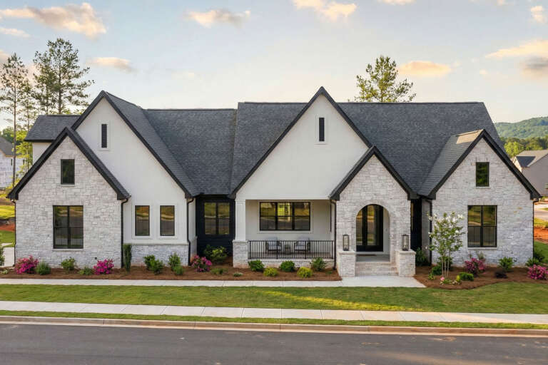 House Plan House Plan #34876 Front Elevation 