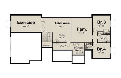 Basement  for House Plan #963-01225