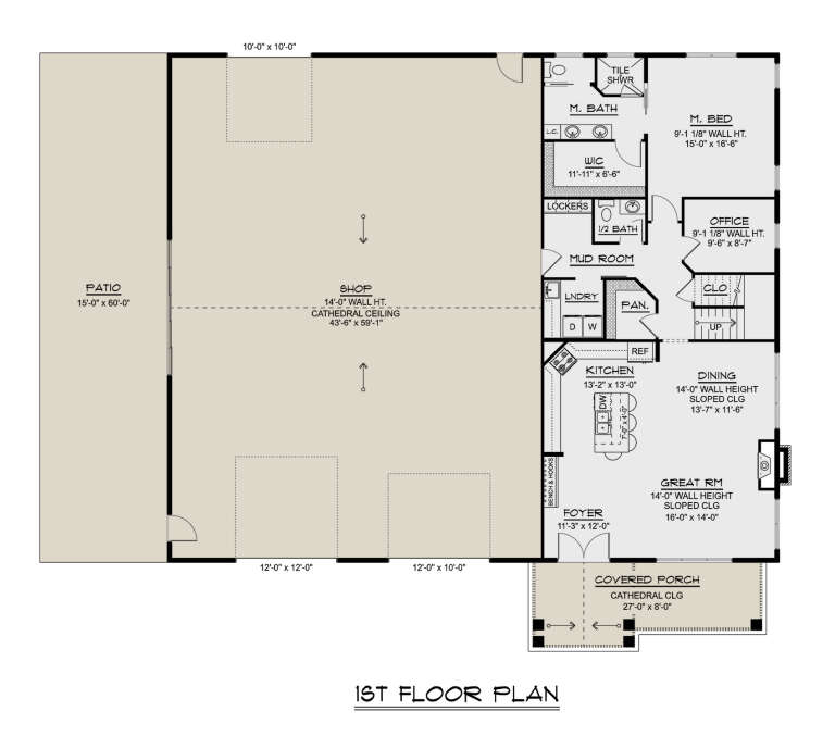 House Plan House Plan #34884 Drawing 1