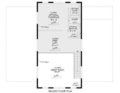Loft for House Plan #940-01396