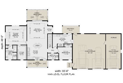 Main Floor for House Plan #940-01397