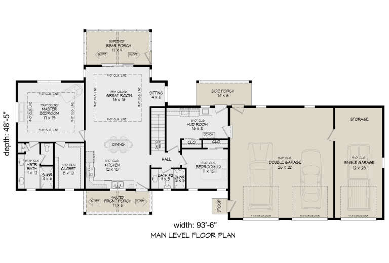 House Plan House Plan #34888 Drawing 1