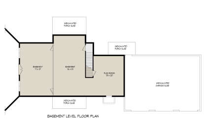 Basement for House Plan #940-01397