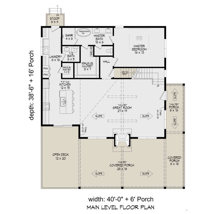 House Plan House Plan #34889 Drawing 1