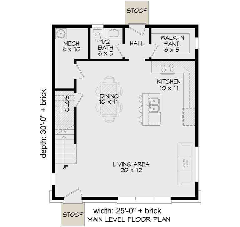 House Plan House Plan #34890 Drawing 1