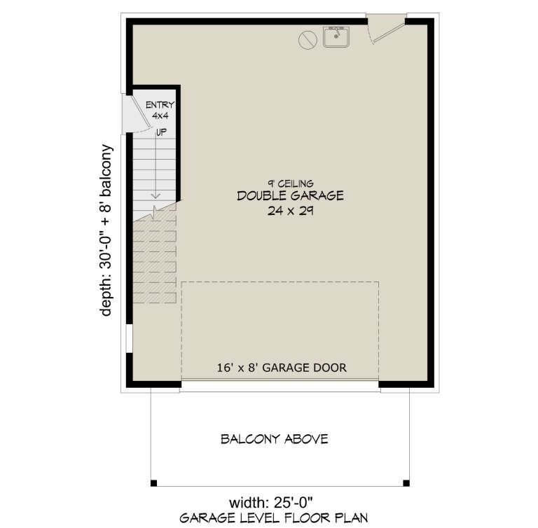 House Plan House Plan #34893 Drawing 1