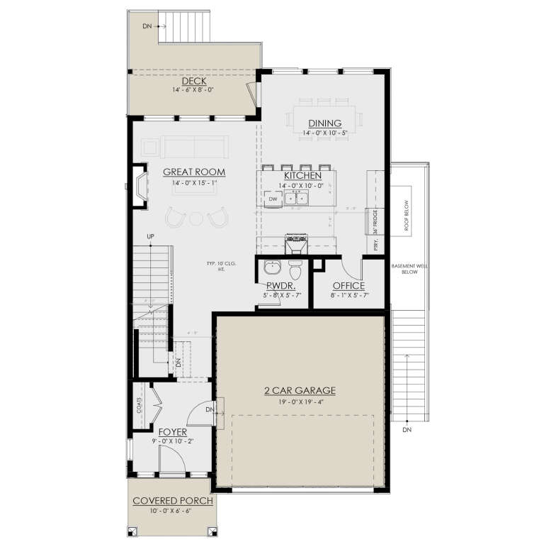 House Plan House Plan #34895 Drawing 1