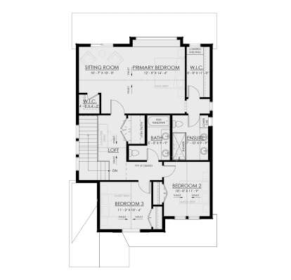 Second Floor for House Plan #8937-00119