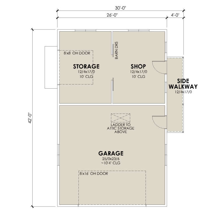 House Plan House Plan #34896 Drawing 1