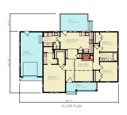 Main Floor  for House Plan #699-00500