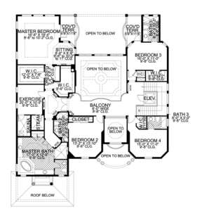 Floorplan 2 for House Plan #168-00069