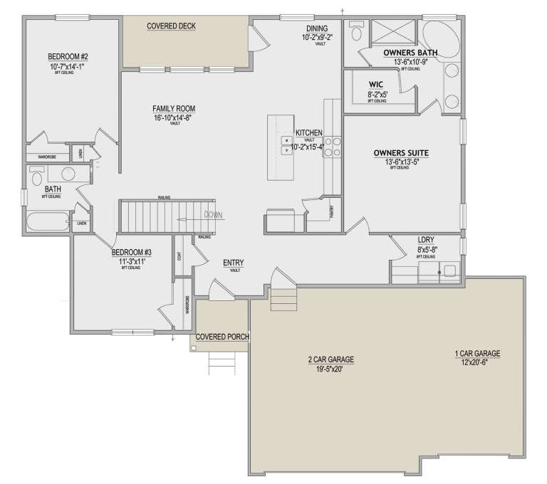 House Plan House Plan #34901 Drawing 1