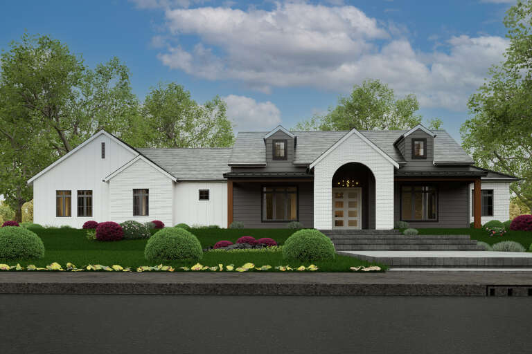 House Plan House Plan #34902 Front Elevation 