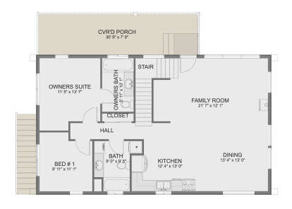 Main Floor for House Plan #2802-00475