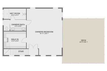 Second Floor for House Plan #2802-00476