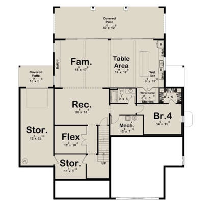 Basement  for House Plan #963-01228