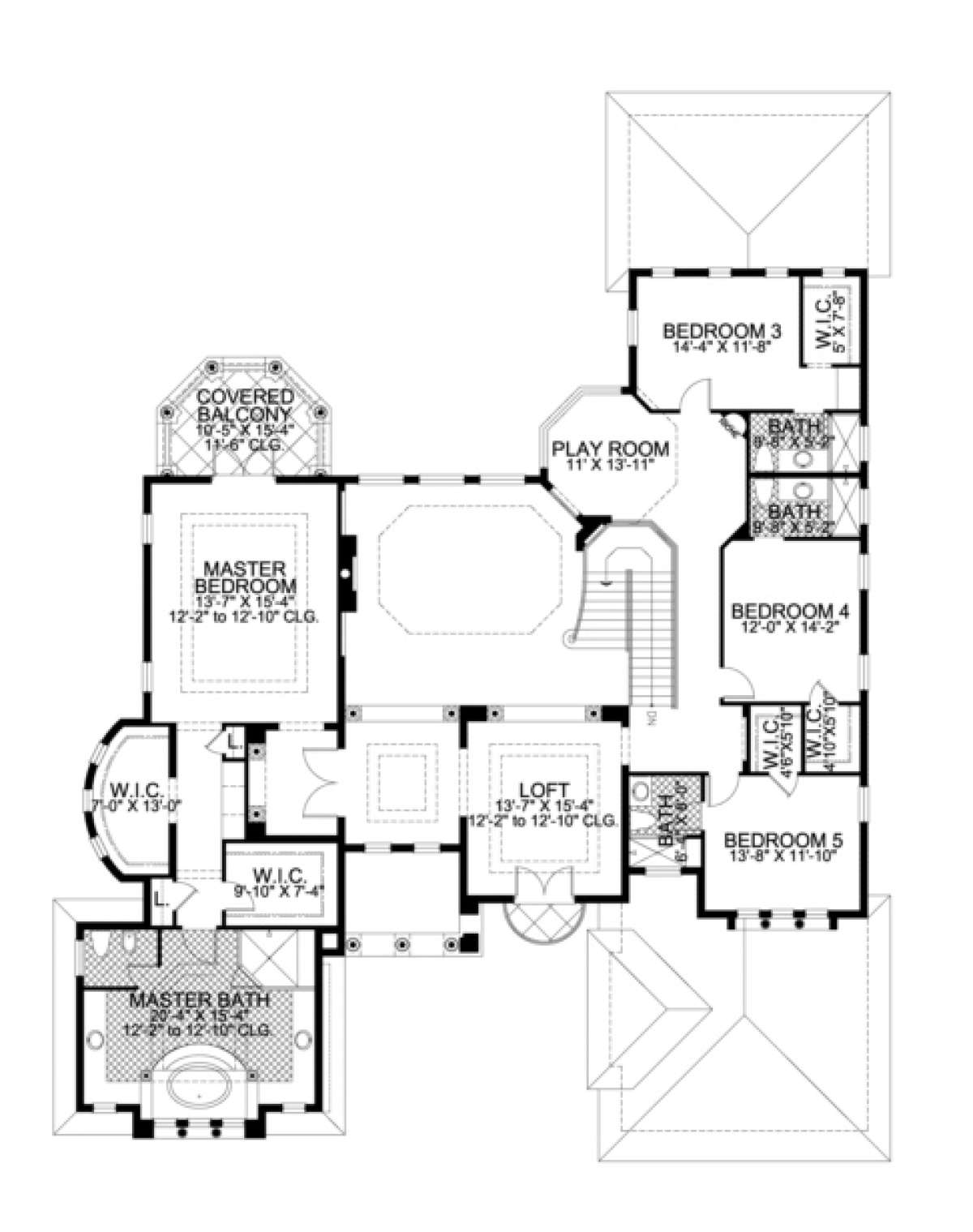 Floorplan 2 for House Plan #168-00070