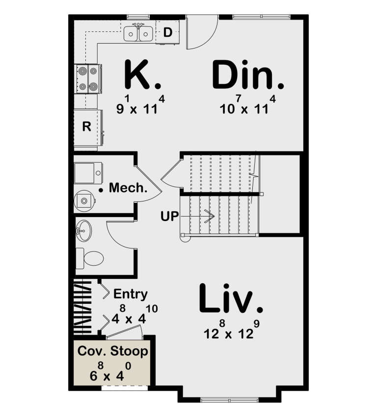 House Plan House Plan #34912 Drawing 1
