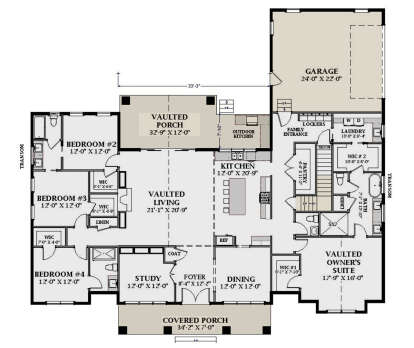 Main Floor for House Plan #6849-00176