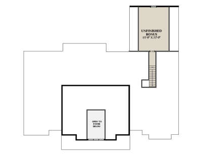 Bonus Room for House Plan #6849-00176