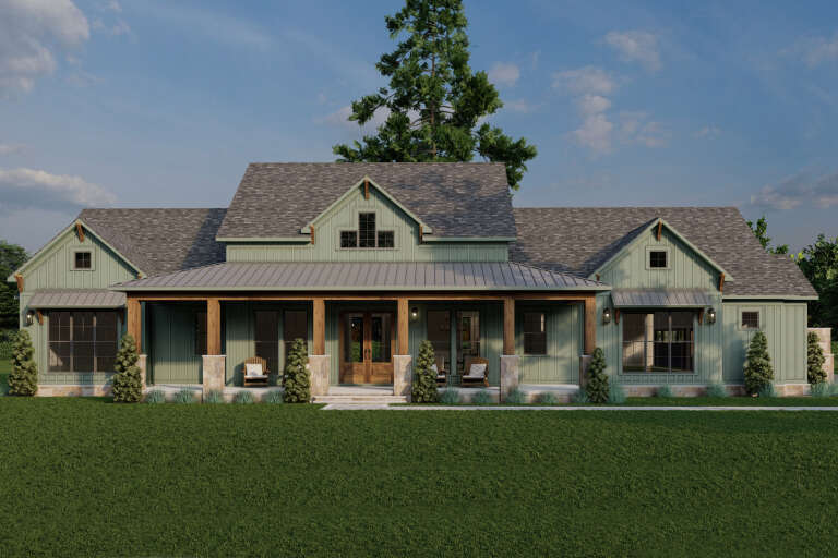 House Plan House Plan #34916 Front Elevation 