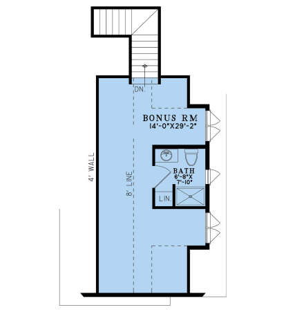 Bonus Room for House Plan #8318-00453