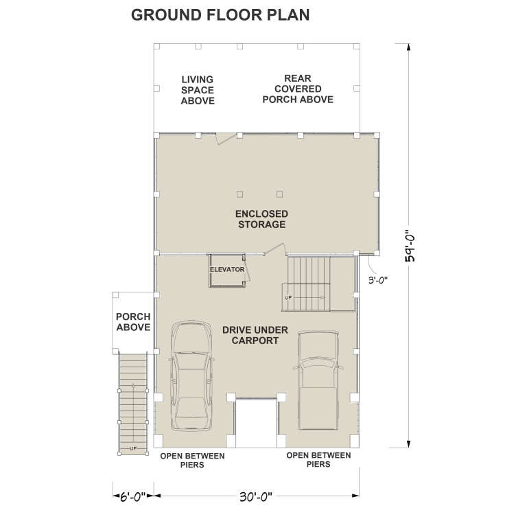 House Plan House Plan #34919 Drawing 1