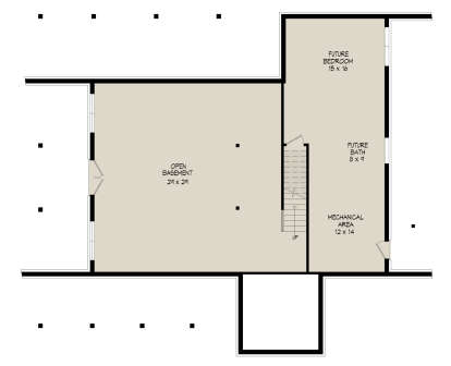 Basement  for House Plan #940-01404