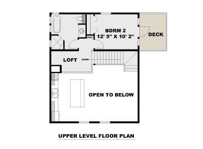 Second Floor for House Plan #039-00818
