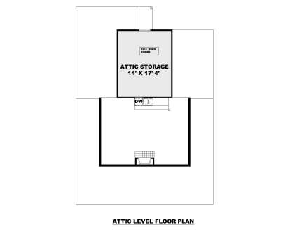 Storage Room for House Plan #039-00819