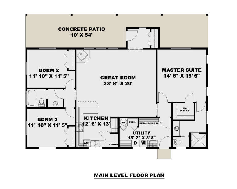 House Plan House Plan #34931 Drawing 1