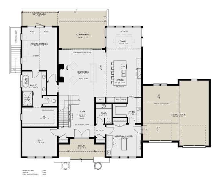 House Plan House Plan #34932 Drawing 1