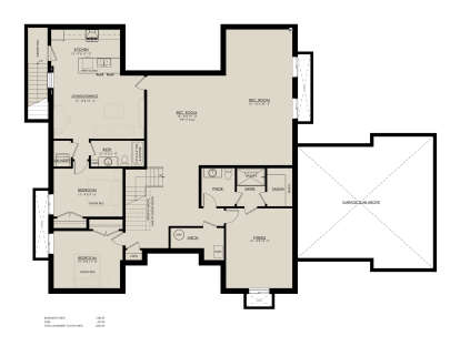 Basement  for House Plan #8937-00120