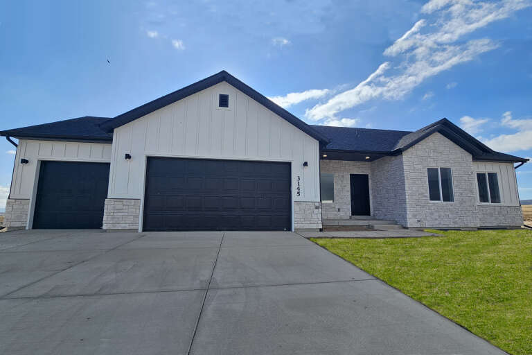 House Plan House Plan #34934 Angled Front Elevation