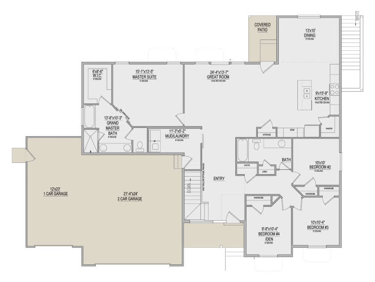 House Plan House Plan #34934 Drawing 1