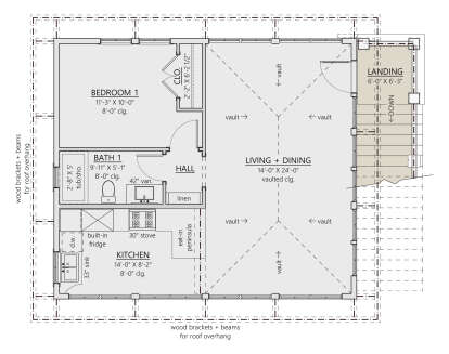 Second Floor for House Plan #8687-00030