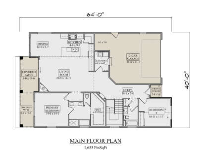 Main Floor  for House Plan #5631-00308