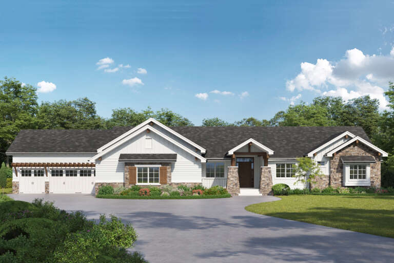 House Plan House Plan #34948 Front Elevation