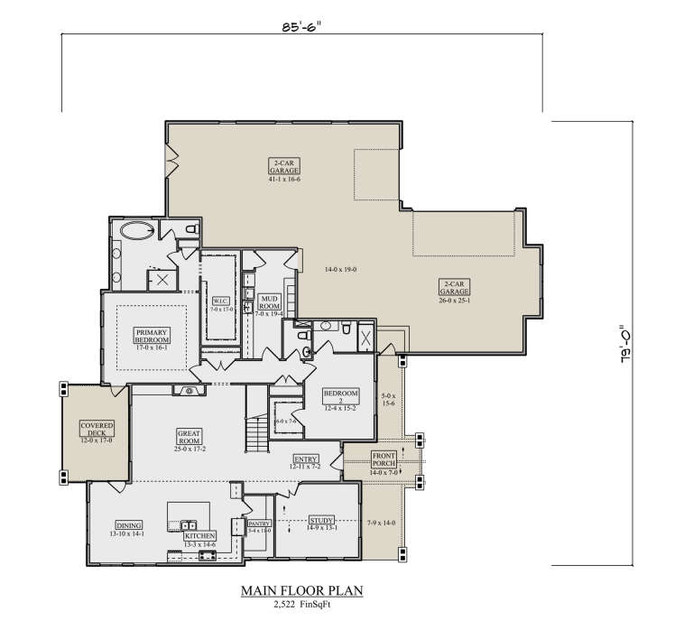 House Plan House Plan #34951 Drawing 1