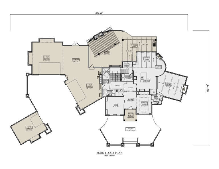 House Plan House Plan #34955 Drawing 1