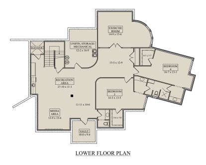 Basement  for House Plan #5631-00319