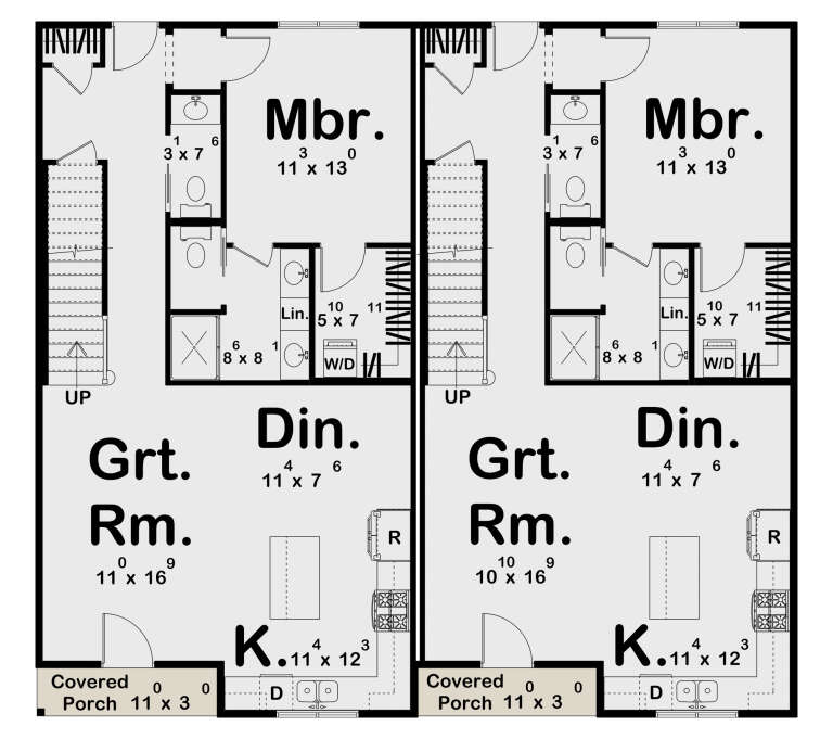 House Plan House Plan #34956 Drawing 1