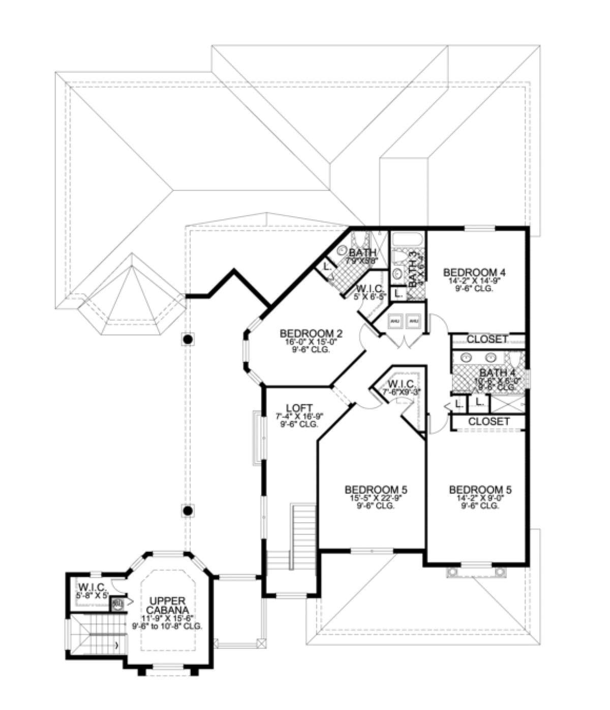 Floorplan 2 for House Plan #168-00075