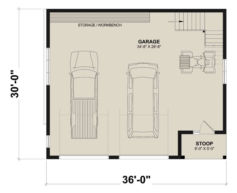 House Plan House Plan #34964 Drawing 1