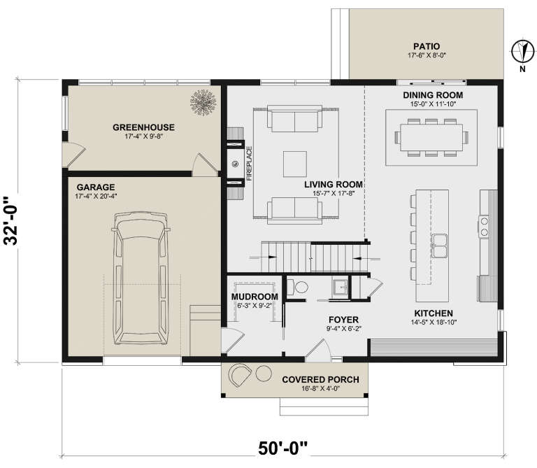 House Plan House Plan #34966 Drawing 1