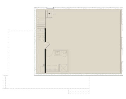 Basement for House Plan #034-01423