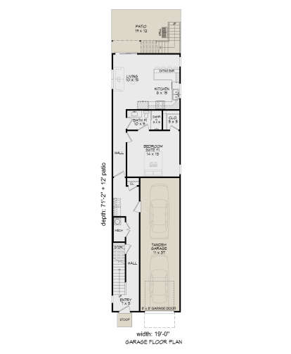 Main Floor  for House Plan #940-01407